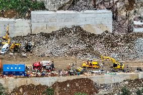 CHINA-HUBEI-LANDSLIDE-RESCUE (CN)