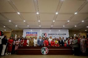 Registration Of Candidate For The Leadership Of The Frente Amplio Por México (Broad Front For Mexico)