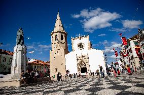 Festa dos Tabuleiros in Tomar - Portugal