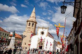 Festa dos Tabuleiros in Tomar - Portugal