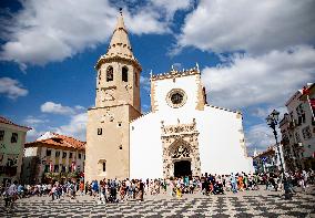 Festa dos Tabuleiros in Tomar - Portugal