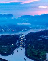 Five-class Three Gorges Lock in Yichang