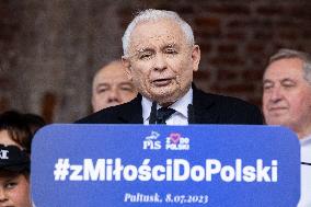 Election Campaign Of Law And Justice Party Leaders In Poland