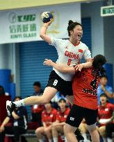 (SP)CHINA-HONG KONG-HANDBALL-ASIAN WOMEN'S JUNIOR CHAMPIONSHIP (CN)