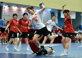 (SP)CHINA-HONG KONG-HANDBALL-ASIAN WOMEN'S JUNIOR CHAMPIONSHIP (CN)