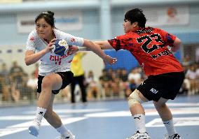 (SP)CHINA-HONG KONG-HANDBALL-ASIAN WOMEN'S JUNIOR CHAMPIONSHIP (CN)