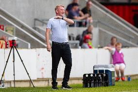 FC United of Manchester v Barrow - Pre-season Friendly