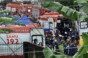 BRAZIL-RECIFE-BUILDING COLLAPSE-RESCUE