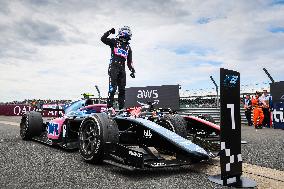 French Driver Victor Martins Wins in F2 - Silverstone