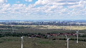 China Largest Wind Power Base In Zhangjiakou