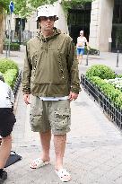 Liam Gallagher is seen leaving the Ritz Hotel