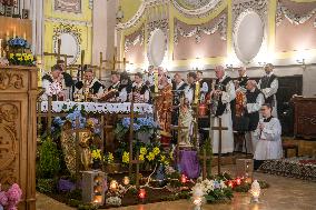 Commemorating The Victims Of The Volyn Tragedy At The Saint Peter And Paul Cathedral In Lutsk, Ukraine