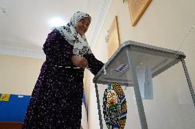 UZBEKISTAN-TASHKENT-EARLY PRESIDENTIAL ELECTION