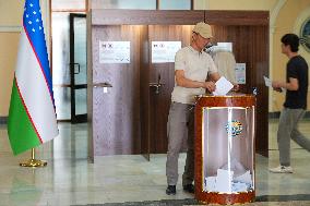 UZBEKISTAN-TASHKENT-EARLY PRESIDENTIAL ELECTION