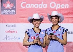 (SP)CANADA-CALGARY-BADMINTON-CANADA OPEN-WOMEN'S DOUBLES-FINAL