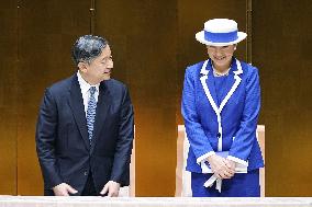 Japan emperor, empress at int'l conference