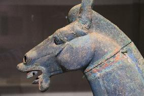 Sanxingdui Cultural Relics Han Dynasty Bronze Ware Exhibition in Hami