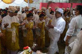 Balinese Tooth-filing Ceremony In Indonesia