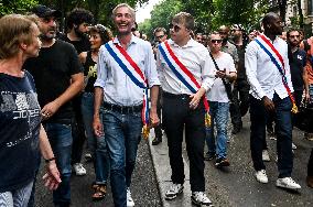 Rally Against Police Violence In Memory Of Adama Traore - Paris