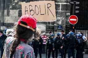 Rally Against Police Violence In Memory Of Adama Traore - Paris