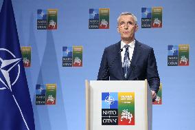 Initial Press Conference Before NATO Summit Starts Tomorrow