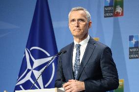 Initial Press Conference Before NATO Summit Starts Tomorrow