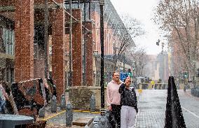 SOUTH AFRICA-JOHANNESBURG-SNOW