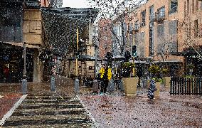SOUTH AFRICA-JOHANNESBURG-SNOW
