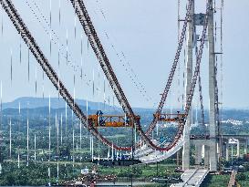 Xianxin Road Cross River Channel Construction in Nanjing