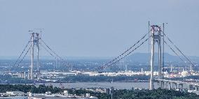 Xianxin Road Cross River Channel Construction in Nanjing