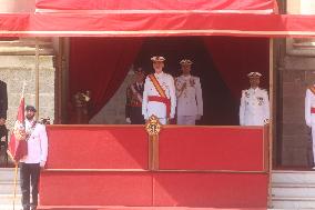 King Felipe Attends Presentation Of The New Navy Officers - Cadiz