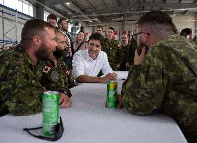 Justin Trudeau In Latvia