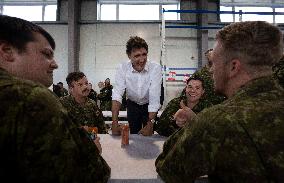 Justin Trudeau In Latvia