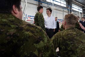 Justin Trudeau In Latvia