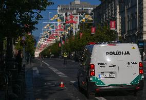 Massive Security At The 2023 NATO Summit In Vilnius