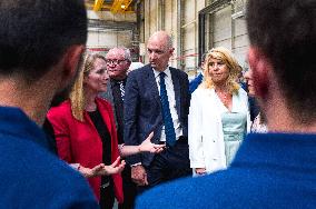 Inauguration Of The New A321 Final Assembly Line - Toulouse