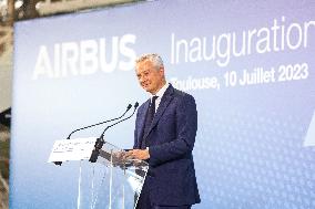 Inauguration Of The New A321 Final Assembly Line - Toulouse