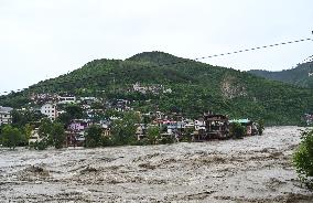 INDIA-HIMACHAL PRADESH-FLASH FLOODS