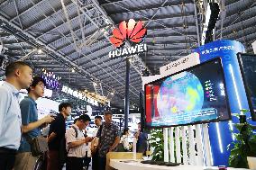 Huawei Booth at The 2023 WAIC in Shanghai