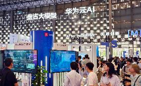 Huawei Booth at The 2023 WAIC in Shanghai