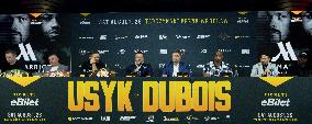 Press Conference Before Usyk v Dubois Fight In Warsaw