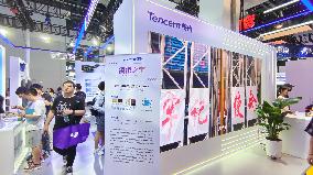 Tencent Booth at The 2023 WAIC in Shanghai