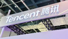 Tencent Booth at The 2023 WAIC in Shanghai