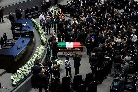 Chamber Of Deputies In Mexico Pays Mournful Tribute To Porfirio Muñoz Ledo