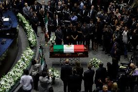 Chamber Of Deputies In Mexico Pays Mournful Tribute To Porfirio Muñoz Ledo