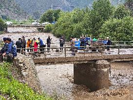 CHINA-GANSU-XIAHE-LANDSLIDE-RESCUE OPERATION (CN)