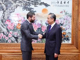 CHINA-BEIJING-WANG YI-NICARAGUA-PRESIDENTIAL ADVISER-MEETING (CN)