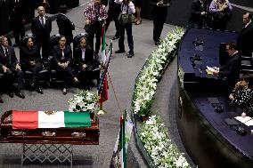 Posthumous Tribute To Politician Porfirio Muñoz Ledo In The Chamber Of Deputies Of Mexico