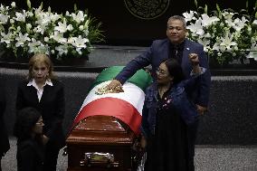 Posthumous Tribute To Politician Porfirio Muñoz Ledo In The Chamber Of Deputies Of Mexico