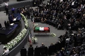 Posthumous Tribute To Politician Porfirio Muñoz Ledo In The Chamber Of Deputies Of Mexico